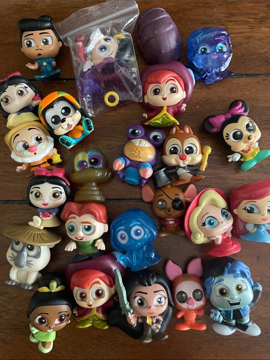 Disney Other - Assorted Disney Doorables Toy Figure Lot - Multicolor Mini Characters